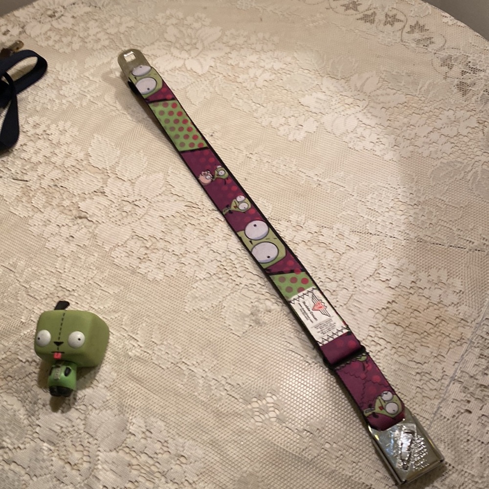 Rare belt Gir  Invader Zim GM seatbelt adjustable - Picture 7 of 11